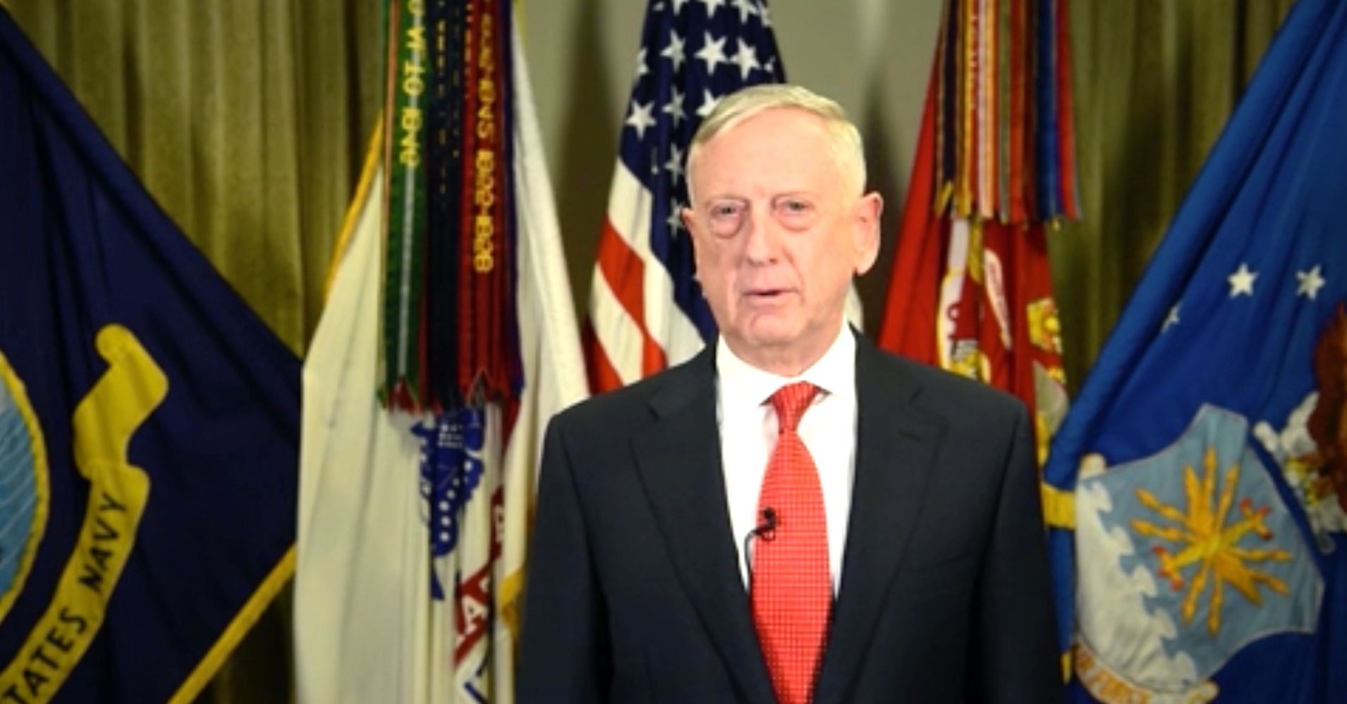 Mattis Shares Christmas Message Taped One Day Before ...