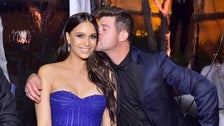 Robin Thicke And April Love Geary Announce Their Engagement On Christmas Eve