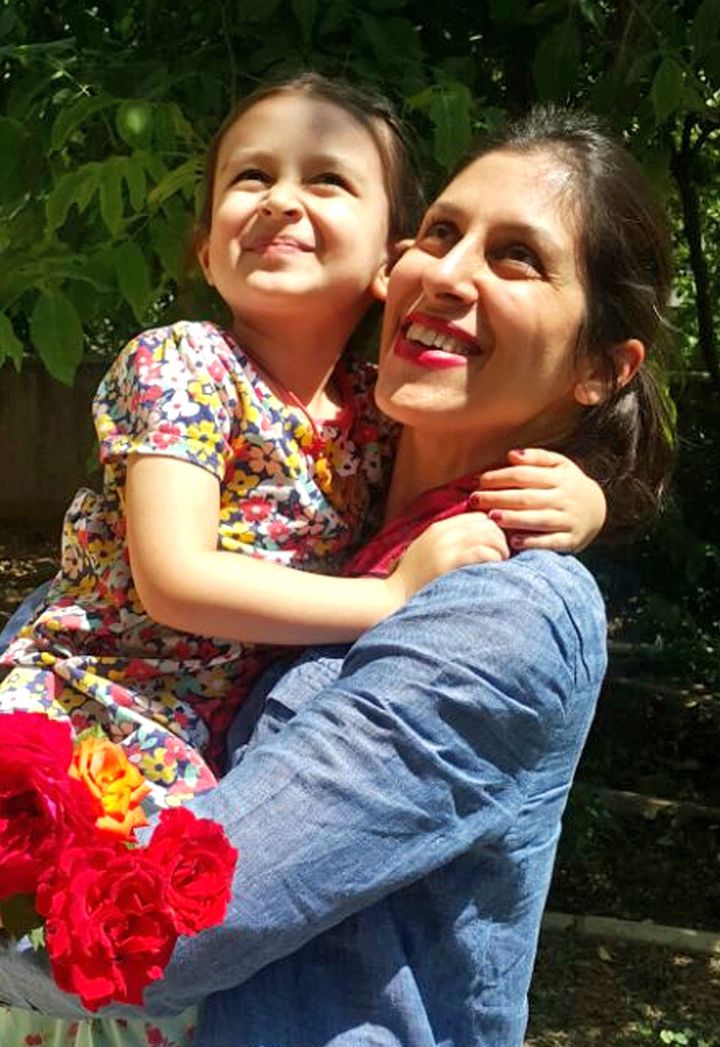 Pictured with her four-year-old daughter Gabriella, Nazanin Zaghari-Ratcliffe was arrested at Tehran’s Imam Khomeini airport on 3 April 2016