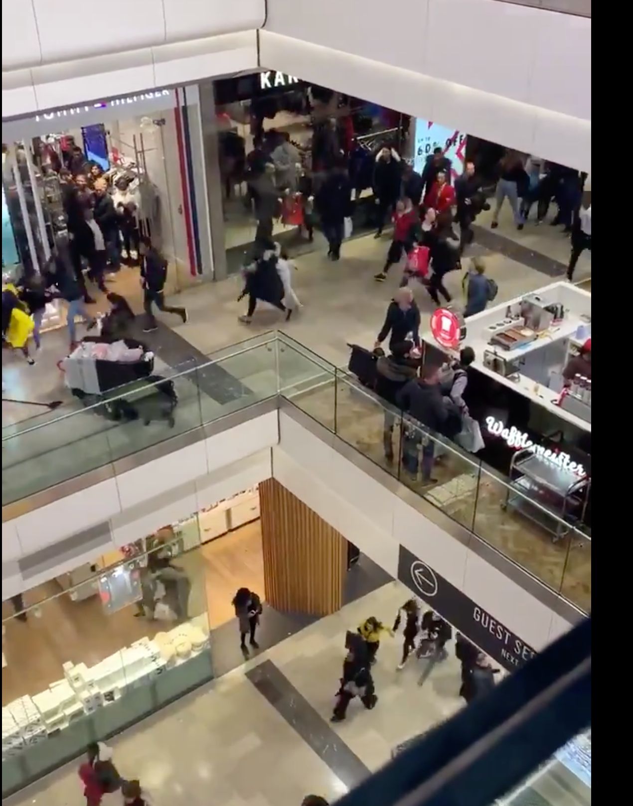 Mass Panic At Westfield Shopping Centre As Police Operation Sparks ...