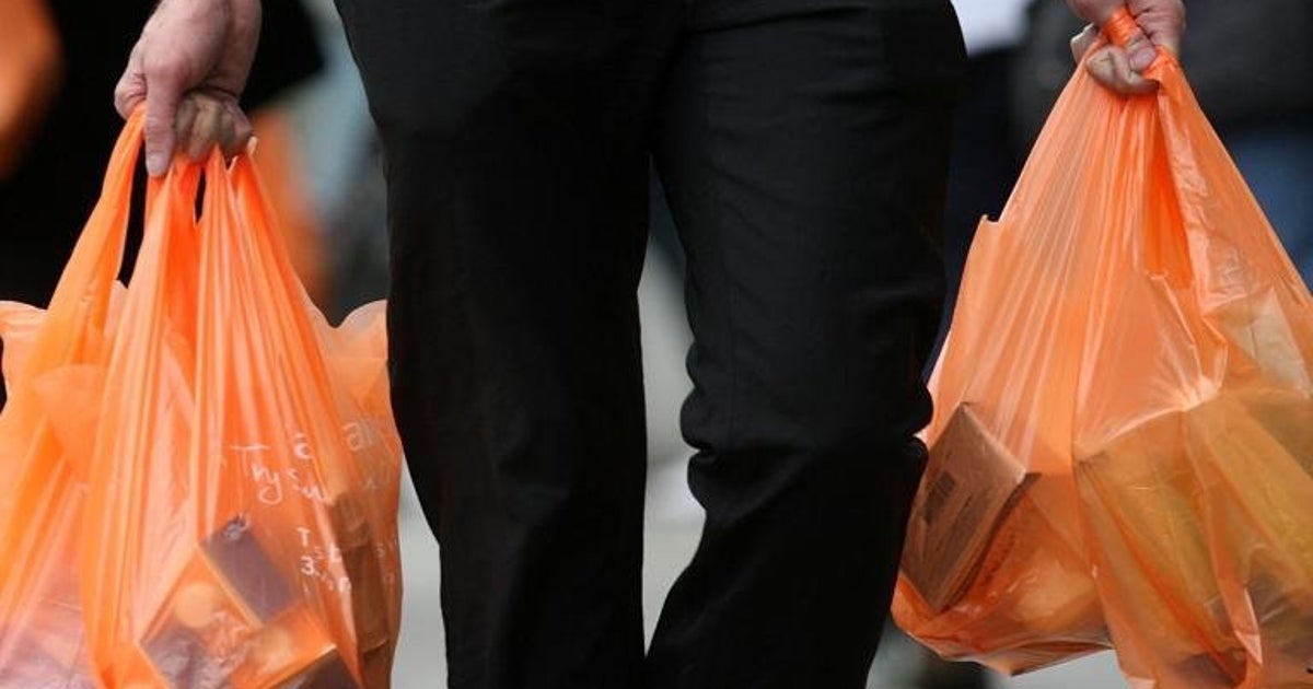 Carrier Bag Charge To Be Doubled To 10p In All Shops Across England