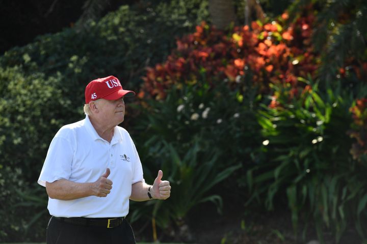Trump spent a whopping 78 days this year at his Mar-a-Lago club. 