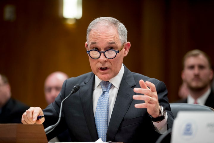 Trump's former EPA chief Scott Pruitt had one of the year's most scandal-plagued exits from the White House.