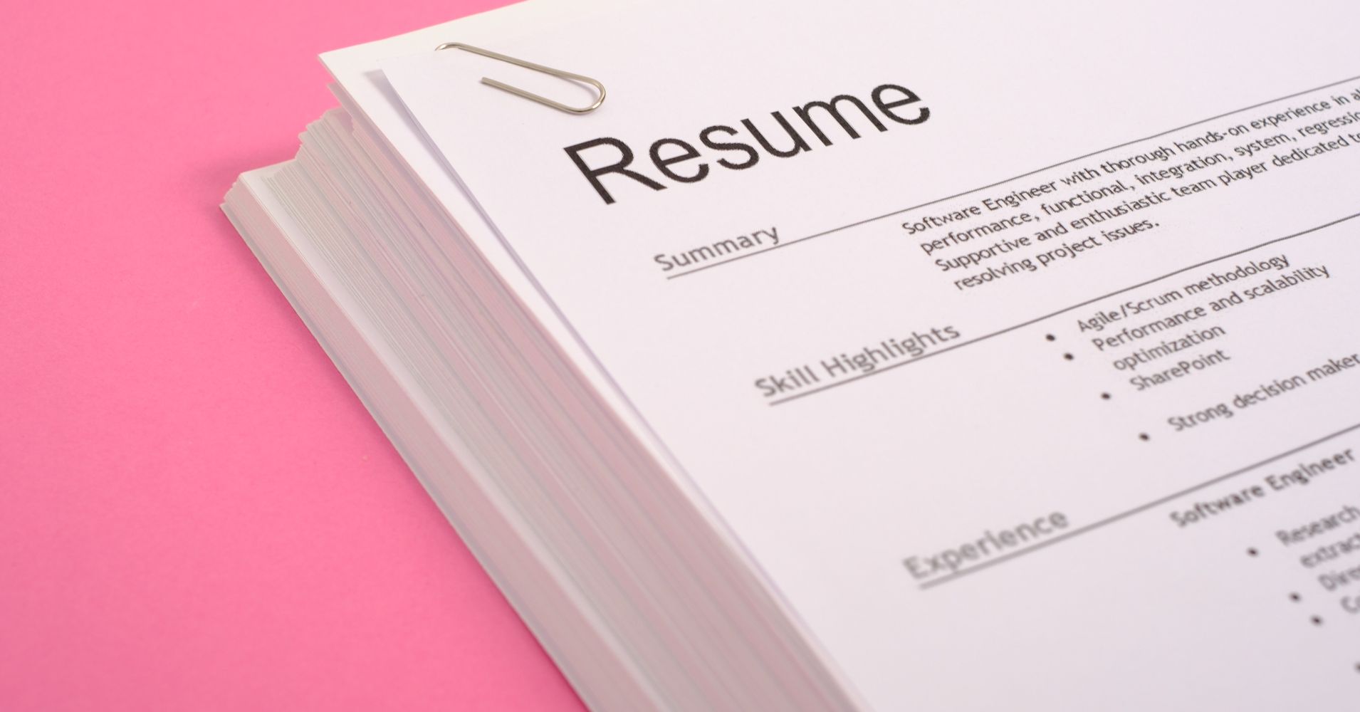 How Many Pages Should A Resume Be Reddit