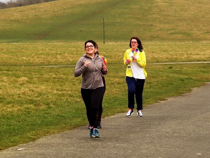 Charlotte Saunders at Parkrun