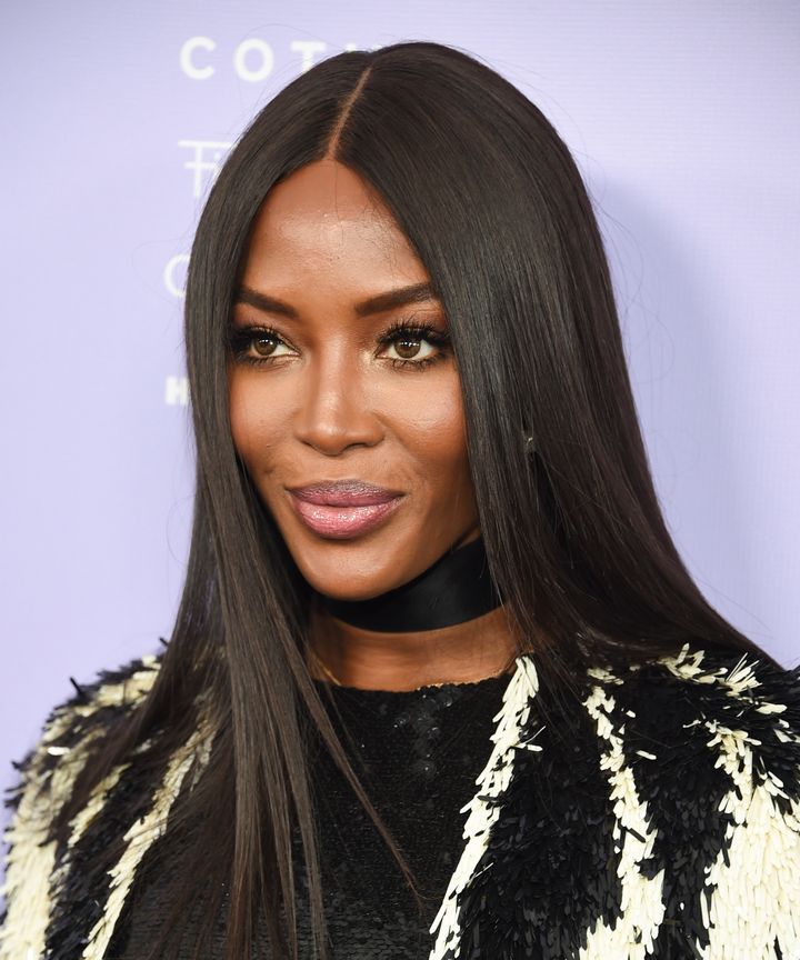 Naomi Campbell attends the Fragrance Foundation Awards on June 12 in New York.