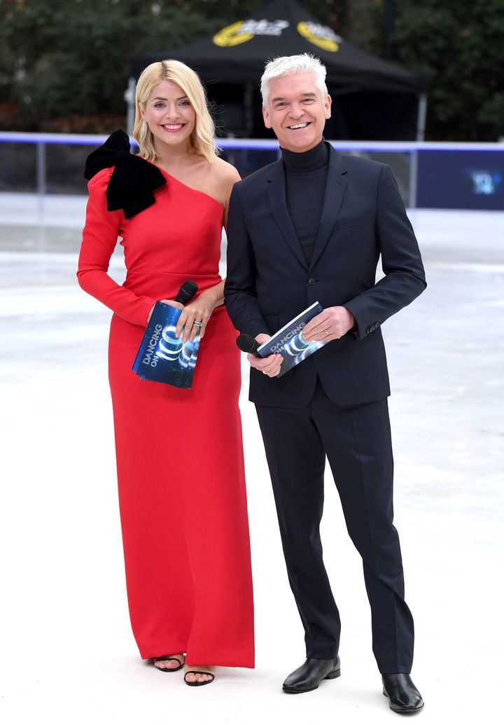 'Dancing On Ice' presenters Holly Willoughby and Phillip Schofield