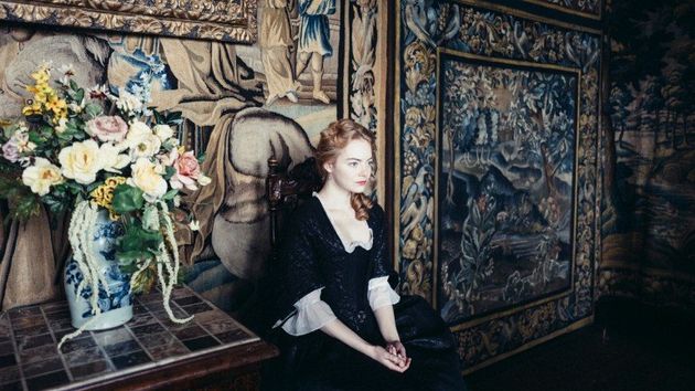 Emma Stone in 'The Favourite' 