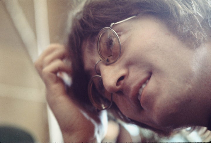 John Lennon in London in 1971.