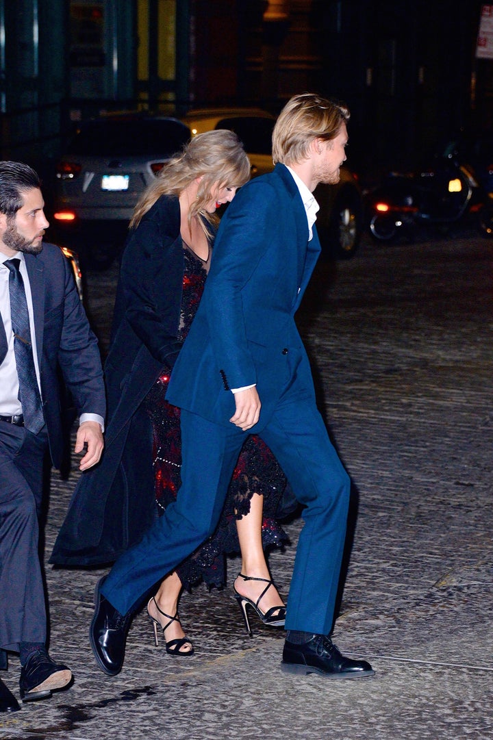 Taylor Swift and Joe Alwyn seen out and about in Manhattan in an older photo from Sept. 28, 2018 in New York City. 