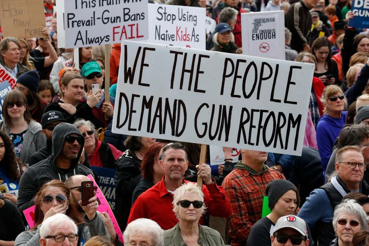 Following the school shooting in Parkland, Florida, last February, thousands of protesters across the nation demanded stricter gun control measures.