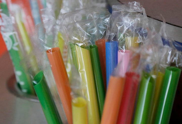 Under a new California law, restaurant customers will have to explicitly ask for a plastic straw if they want to use one.