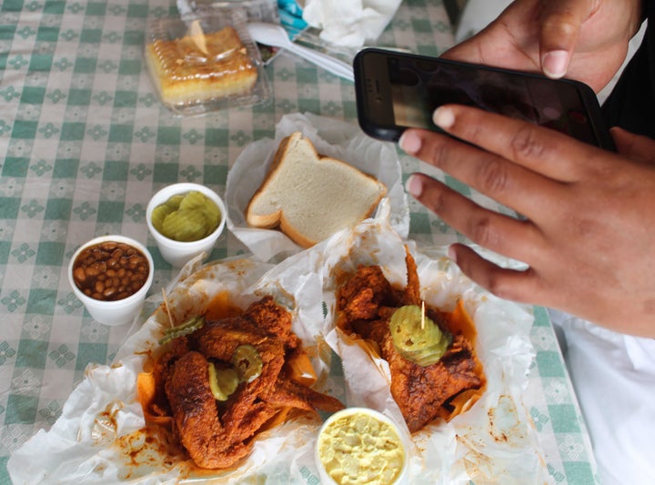 Fried chicken at Prince's Hot Chicken Shack also served as inspiration for Chop't's potential menu selections.