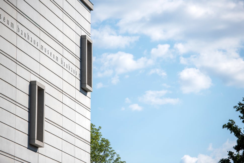 New Bauhaus Museum in Weimar designed by the architect Heike Hanada, which is due to open in April 2019.