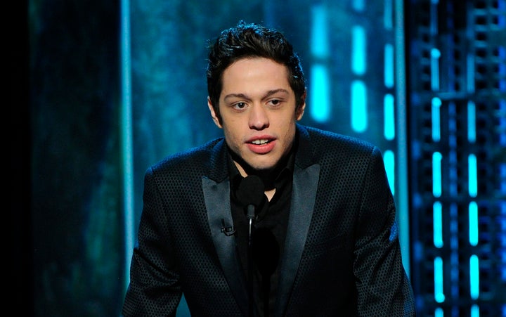 Pete Davidson speaks onstage at the Comedy Central Roast of Justin Bieber on March 14, 2015 in Culver City, California.