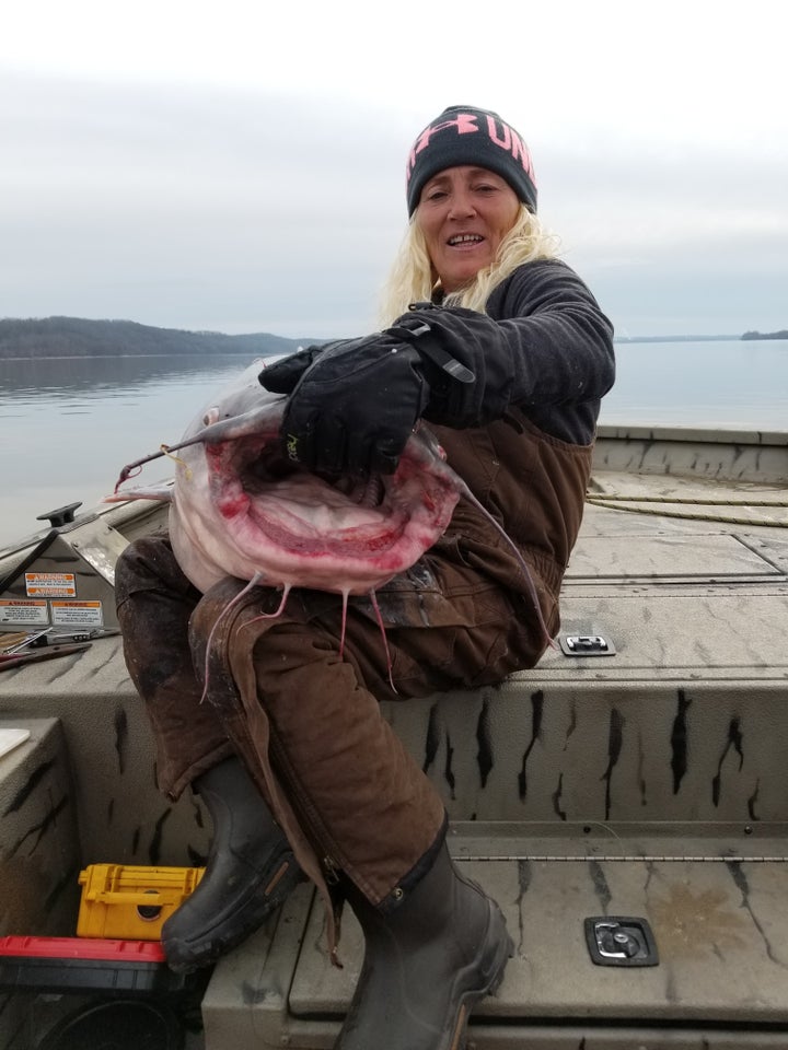 Paula Cathey Smith's catch is her personal best.