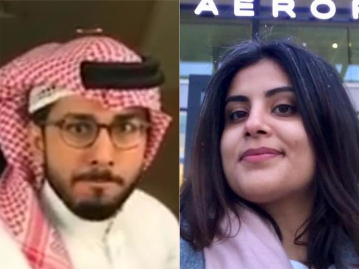 Fahad Albutairi (left) is a popular Saudi comedian. Loujain Hathloul (right) is a prominent women's rights activist in Saudi Arabia. Both have been harassed by the Saudi government.