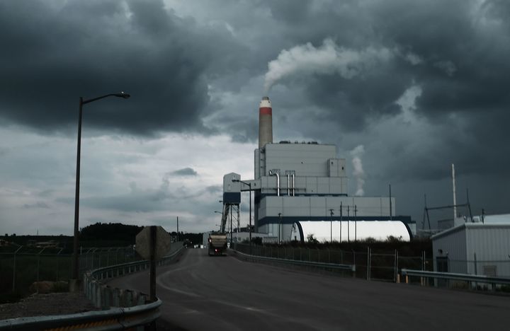  The Longview Power Plant, a coal-fired plant, stands on August 21 in Maidsville, West Virginia. 