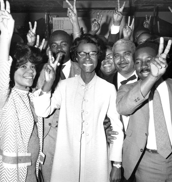 Rep. Shirley Chisholm was the first black woman elected to Congress.