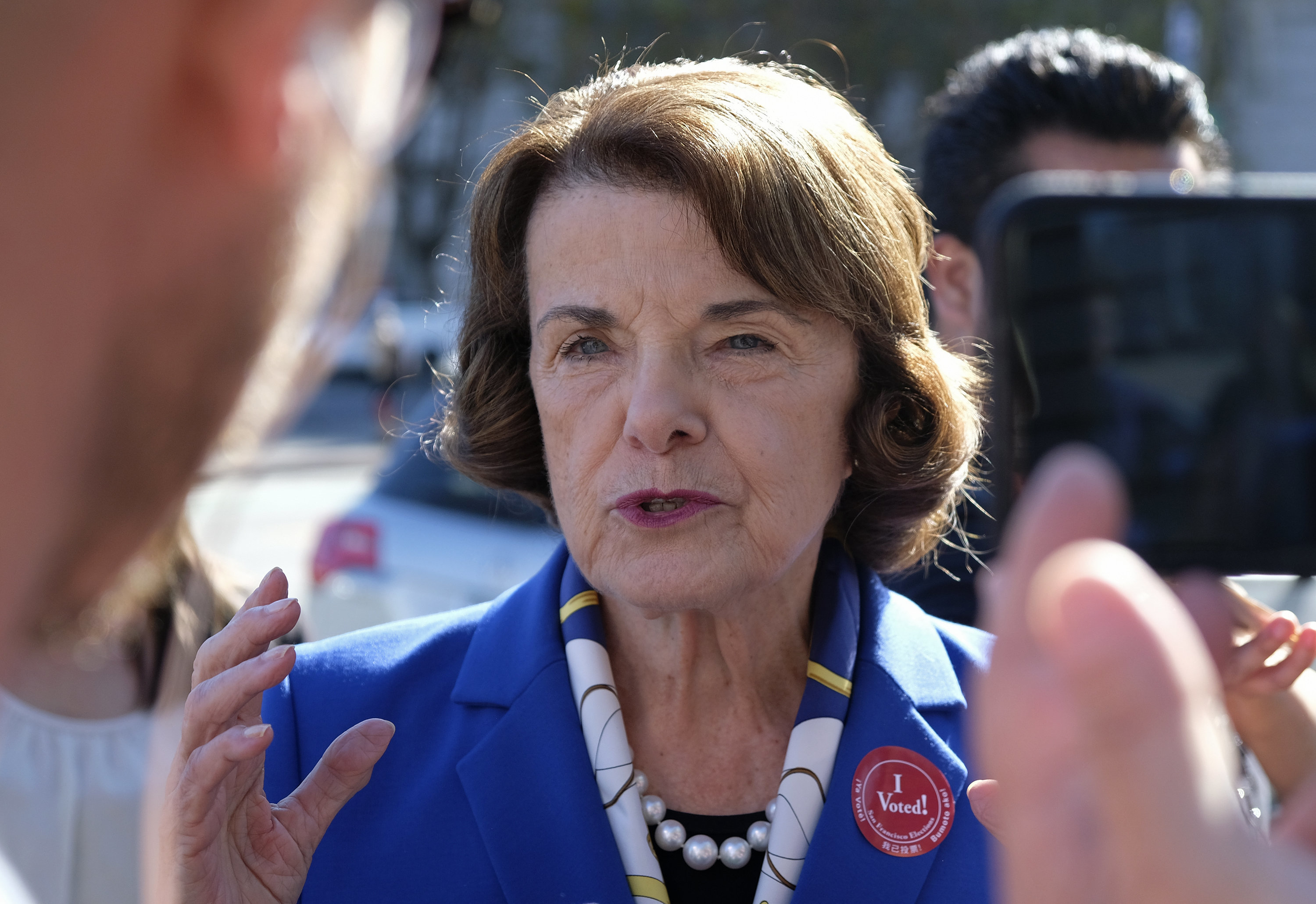 Dianne Feinstein Throws Support Behind Joe Biden For 2020 Democratic ...