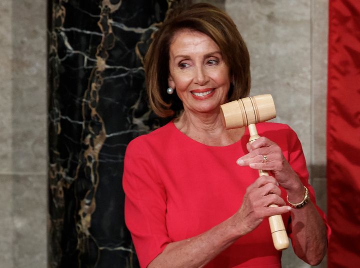 One of Nancy Pelosi's first orders of business as House speaker is inviting Trump to give a State of the Union address.