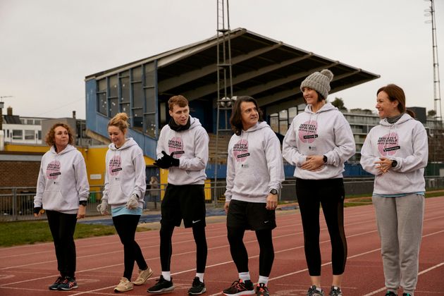 Left to right: Jane Slaughter, Kellie Shirley, Jamie Borthwick, Scott Mitchell, Emma Barton and Tanya Franks.