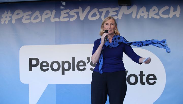 Senior Tory MP Sarah Wollaston says she will quit the party if the government backs no-deal