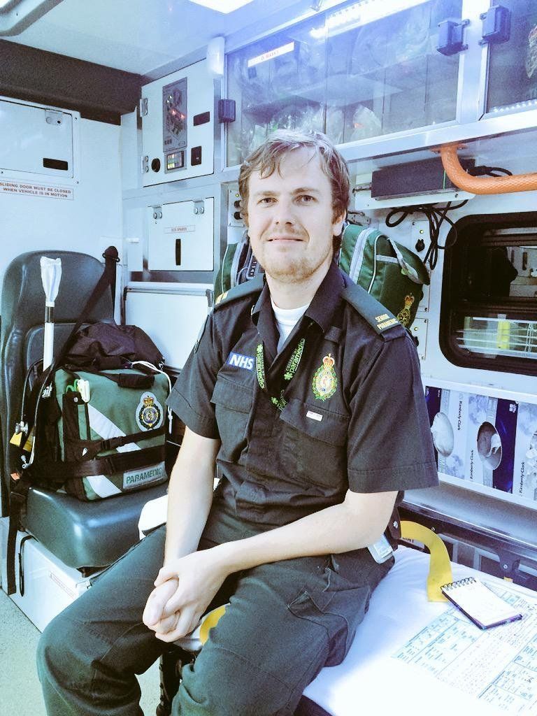 Martin Berry has been a paramedic since 2005 