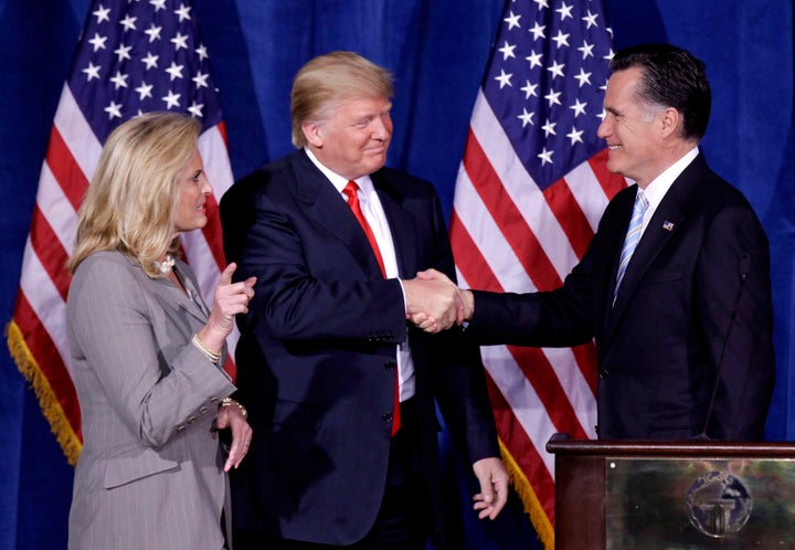 Romney was happy to accept Trump&rsquo;s endorsements during his presidential run in 2012 and in his race for the Senate last