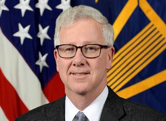 Rear Adm. Kevin Sweeney (Ret.) has stepped down as chief of staff to the secretary of defense.