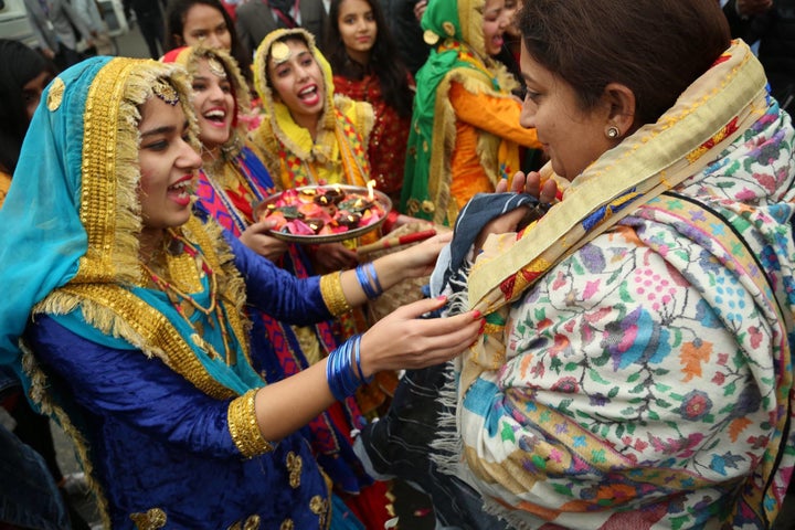 Smriti Irani at the inauguration of the Women Science Congress at Indian Science Congress 