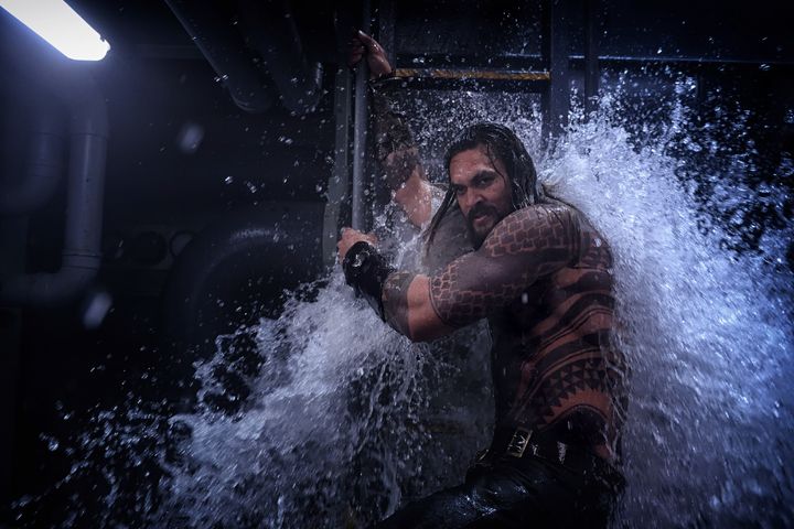 Jason Momoa in 'Aquaman'