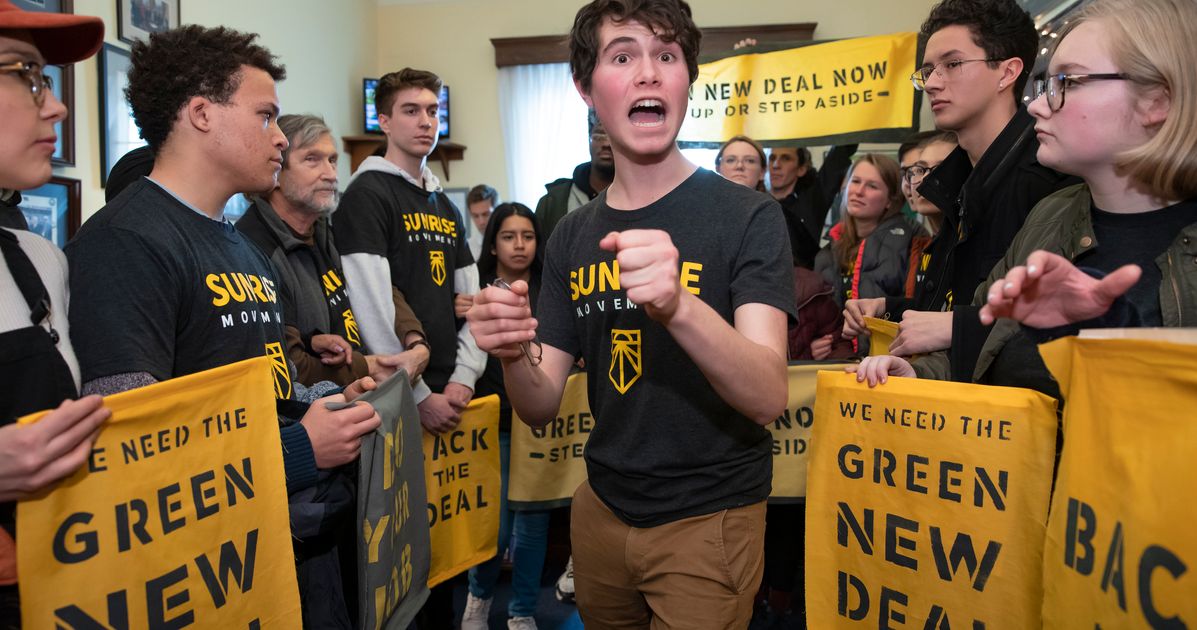 As Green New Deal Fight Shifts To 2020, Young Activists Are Hitting The Road