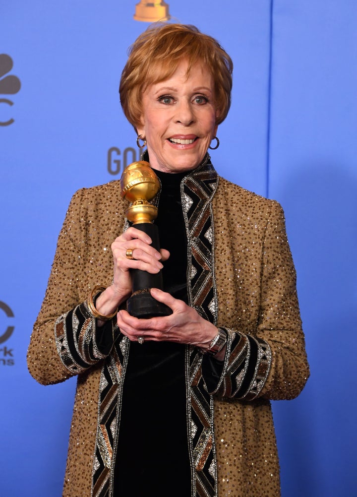 Carol Burnett holds the award named in her honor.