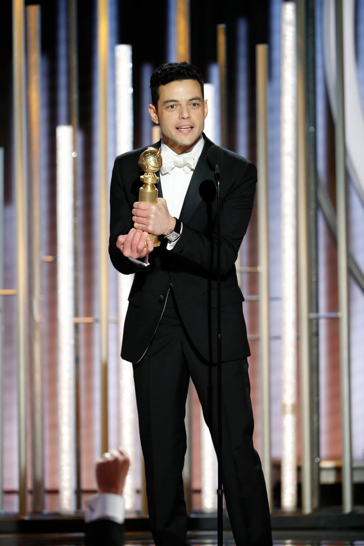 Rami dedicated his win to the memory of Freddie Mercury