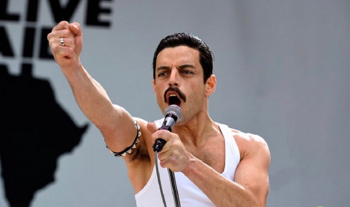 Rami Malek in "Bohemian Rhapsody."