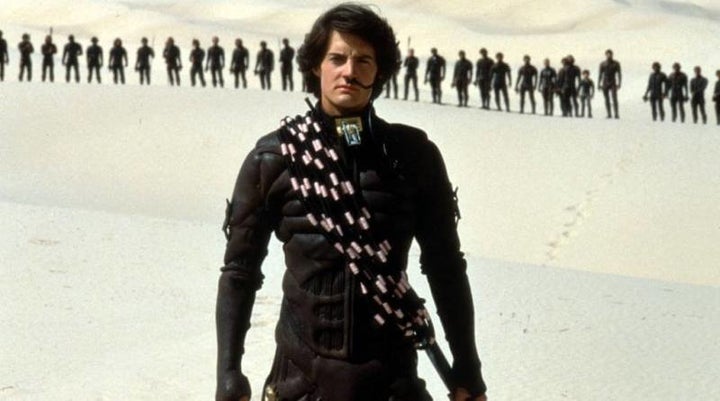 Kyle MacLachlan as Paul Atreides in the film adaptation of Dune.