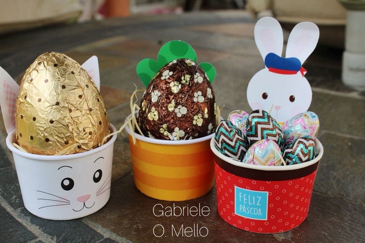 Ovos de Páscoa de Gabriele Melo.