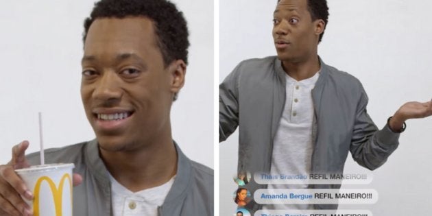 Parece que ele decidiu assumir essa relação de amor e ódio com o público brasileiro em um novo comercial do McDonald's Brasil.