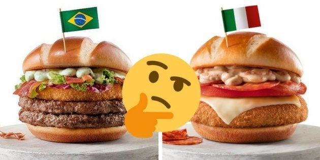 A rede de fast-food lançou oito combos especiais para a Copa do Mundo, que acontece na Rússia em junho deste ano.
