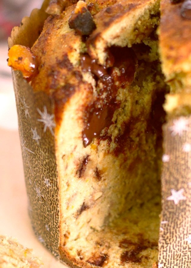 Receita de chocotone vegano