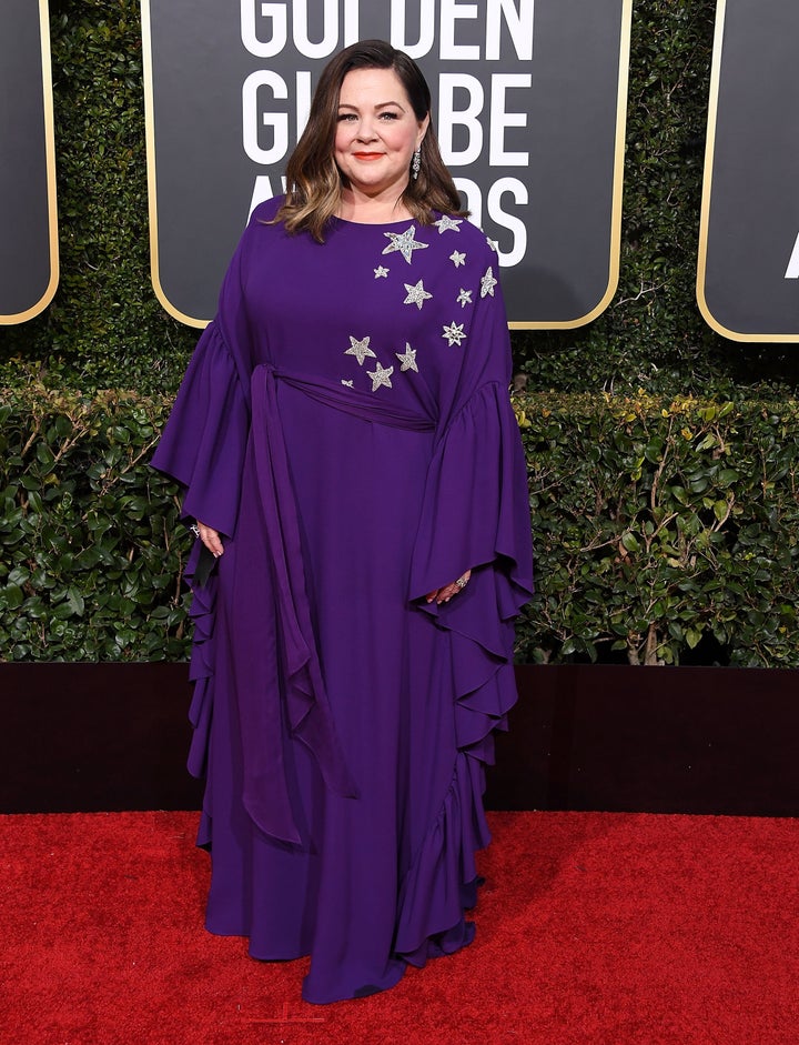 Melissa McCarthy at the Golden Globes on Jan. 6.