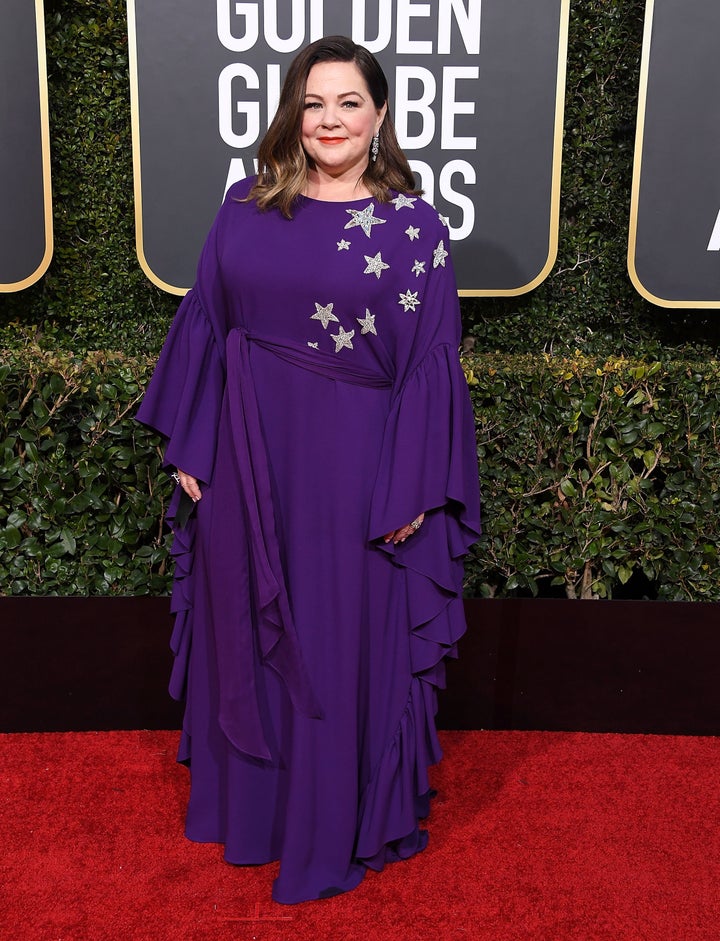 Melissa McCarthy at the Golden Globes on Jan. 6. 