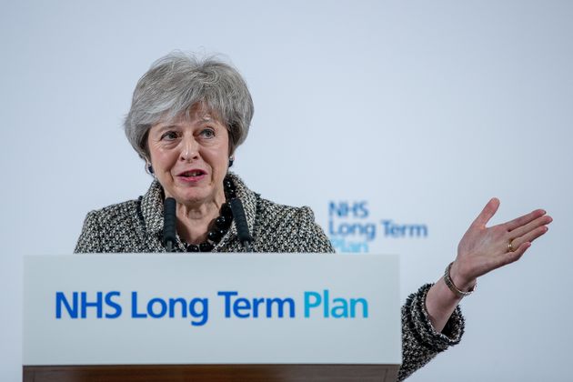 Theresa May unveiled the long-term plan for the NHS in Merseyside on Monday 