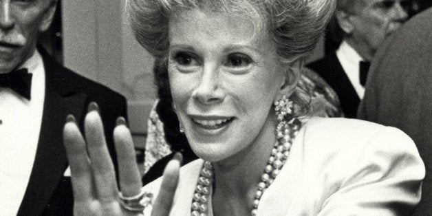 Joan Rivers during 'Hooray For Hollywood' AIDS Benefit - April 5, 1988 at Bloomingdale's in New York City, New York, United States. (Photo by Ron Galella/WireImage)