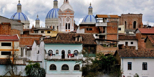 Las cupulas de la Catedral desde la clinica S.ta Ines