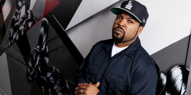 Ice Cube poses for a portrait on Tuesday, Feb. 11, 2014 in Los Angeles. (Photo by Matt Sayles/Invision/AP)
