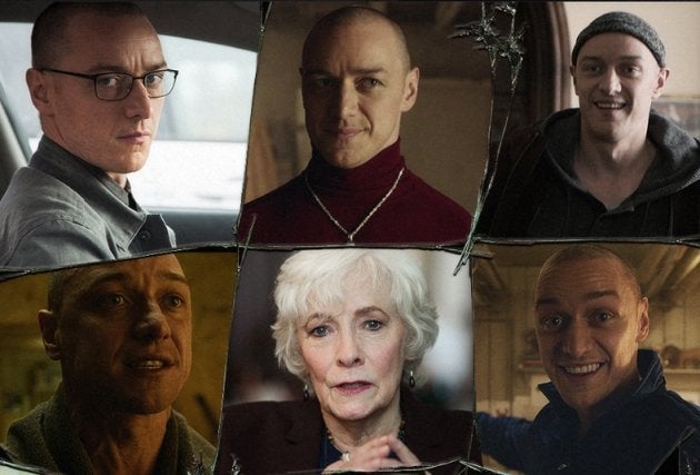 A psiquiatra Dra. Fletcher (Betty Buckley) tenta ajudar o fragmentado Kevin e suas várias personalidades.