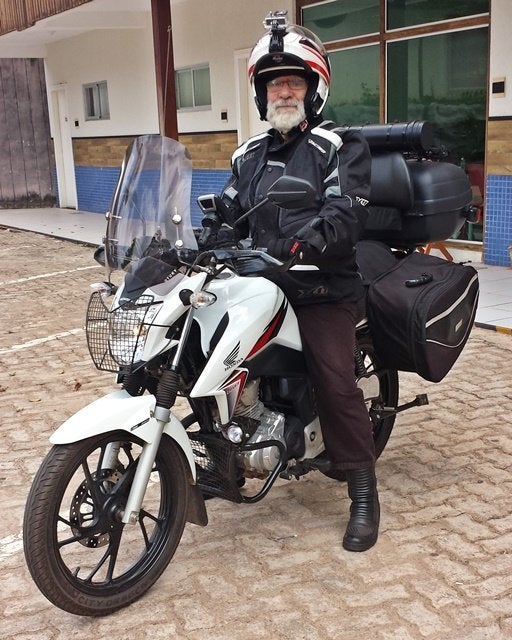 Serafín e a moto.