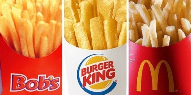 Bob's, Burger King ou McDonald's: qual valor das porções de batata frita nestas 3 redes?